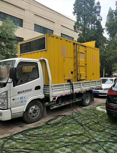 镇沅发电车出租-柴油发电机组排烟系统设计要求及其考虑因素