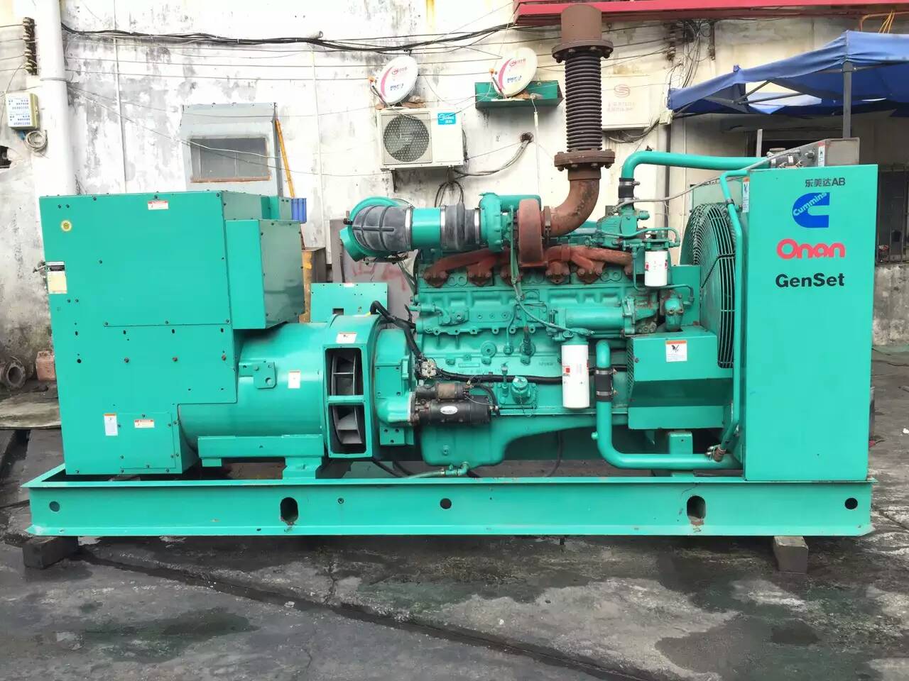 镇沅租赁发电机-柴油发电机不正常冒烟的原因